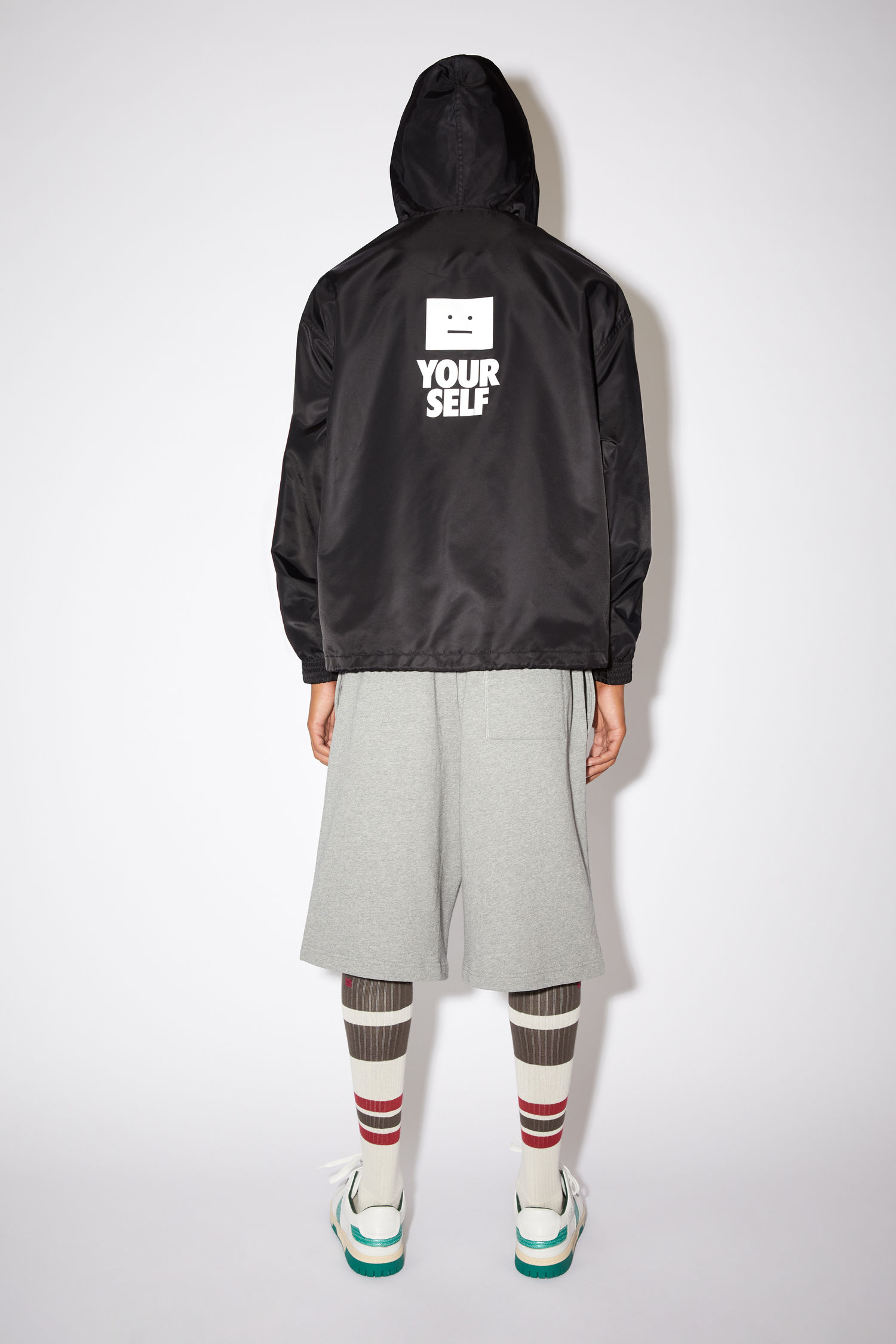 Acne Studios - Hooded nylon jacket - Black
