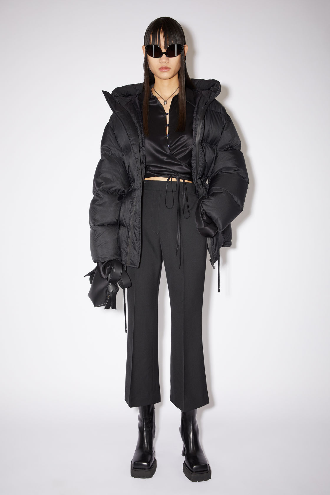 acne studios スクエアトゥブーツ 36 23cm 靴