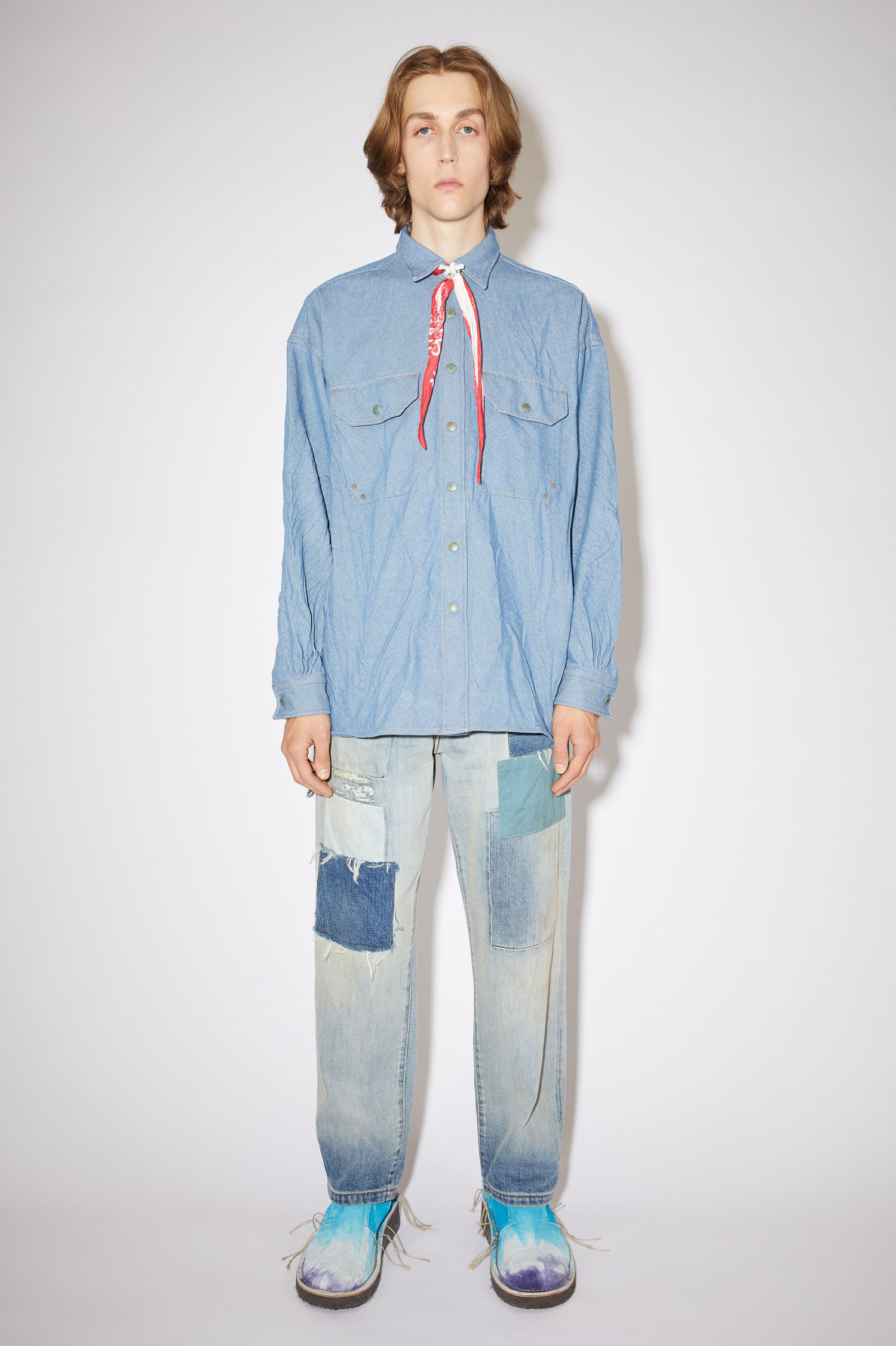 acne studios lamp denim jacket