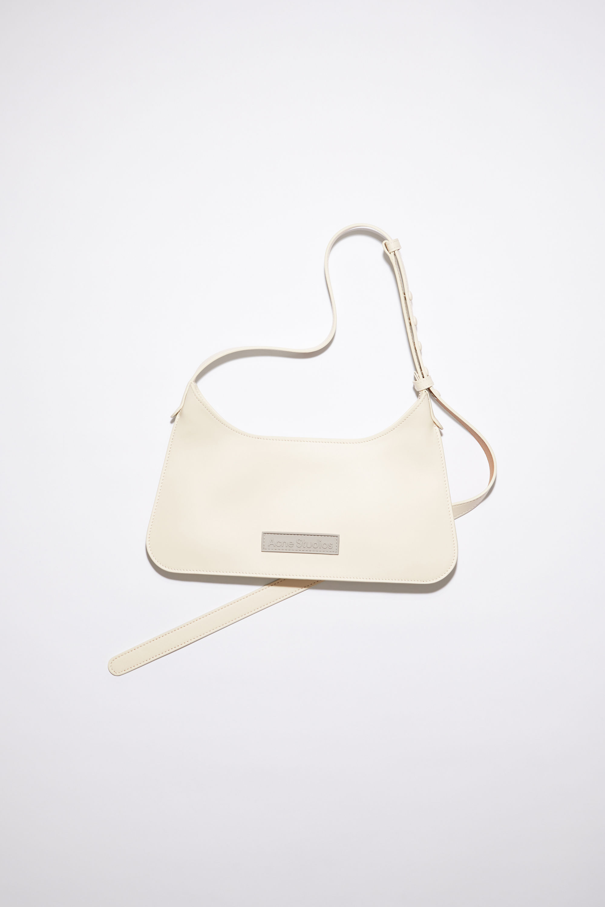 Acne Studios Platt Mini Shoulder Bag In White | ModeSens