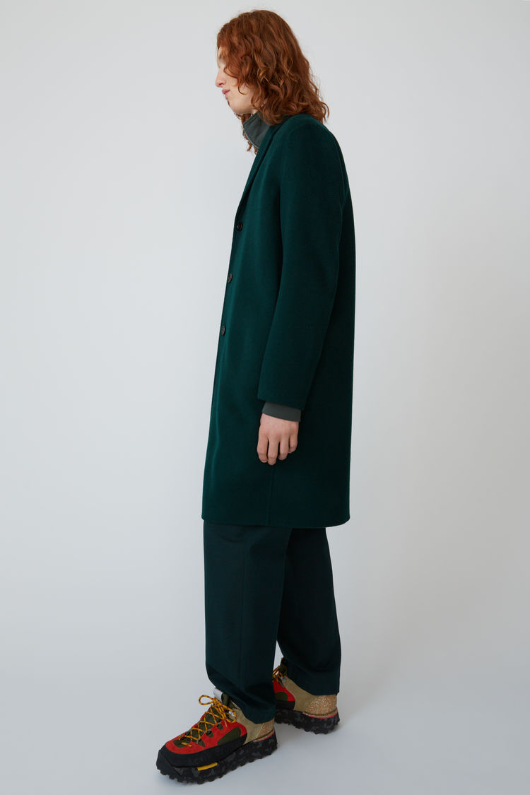 Acne Studios Oversized Coat Bottle Green