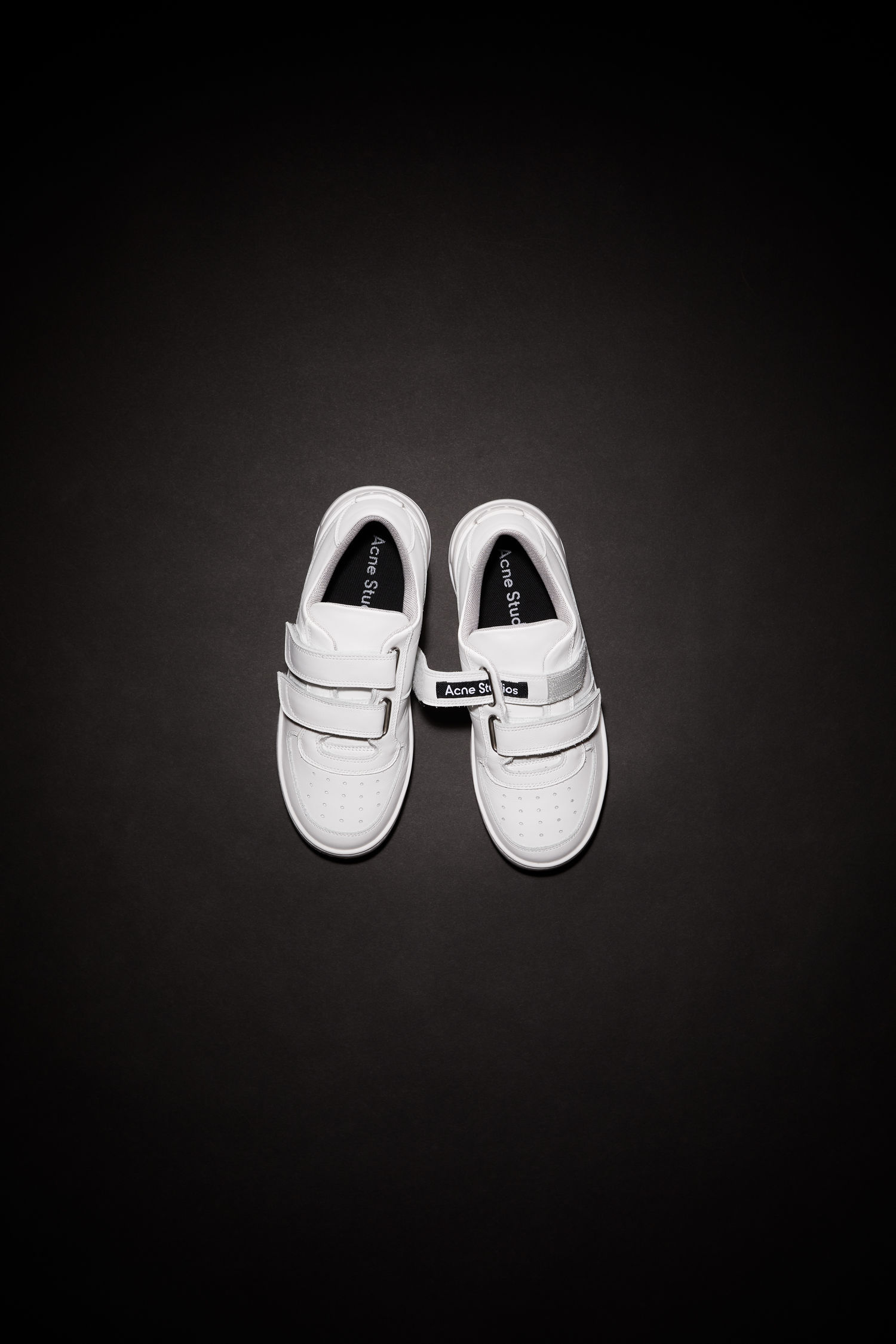 아크네 스튜디오 키즈 스테피 벨크로 스니커즈 Acne Studios Childrens Steffey sneakers - White/optic white