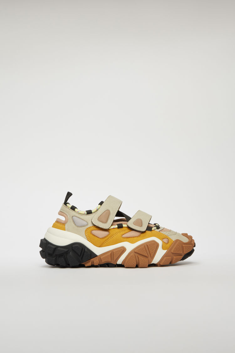 acne open velcro sneakers