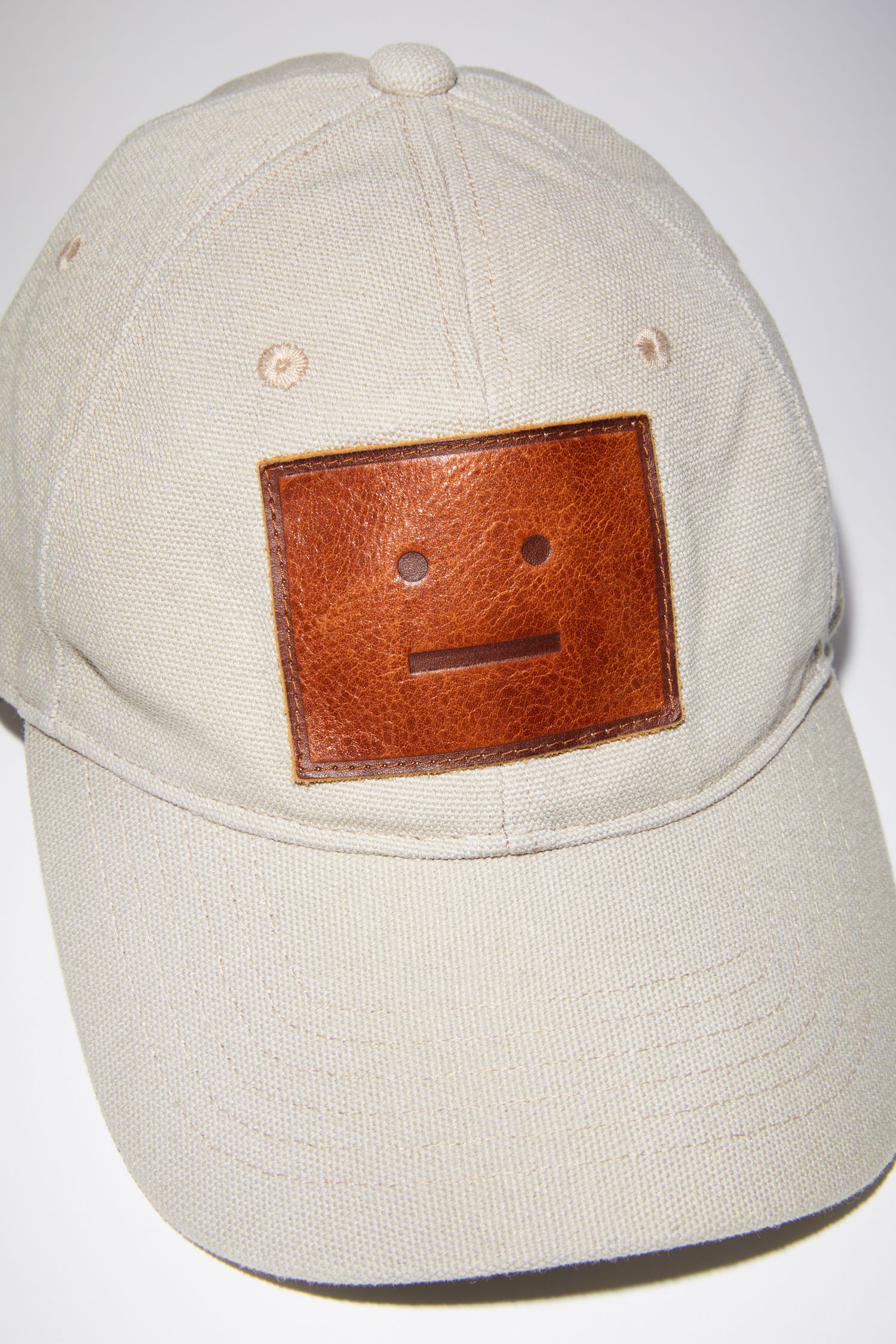 Cotton baseball cap - Mushroom beige