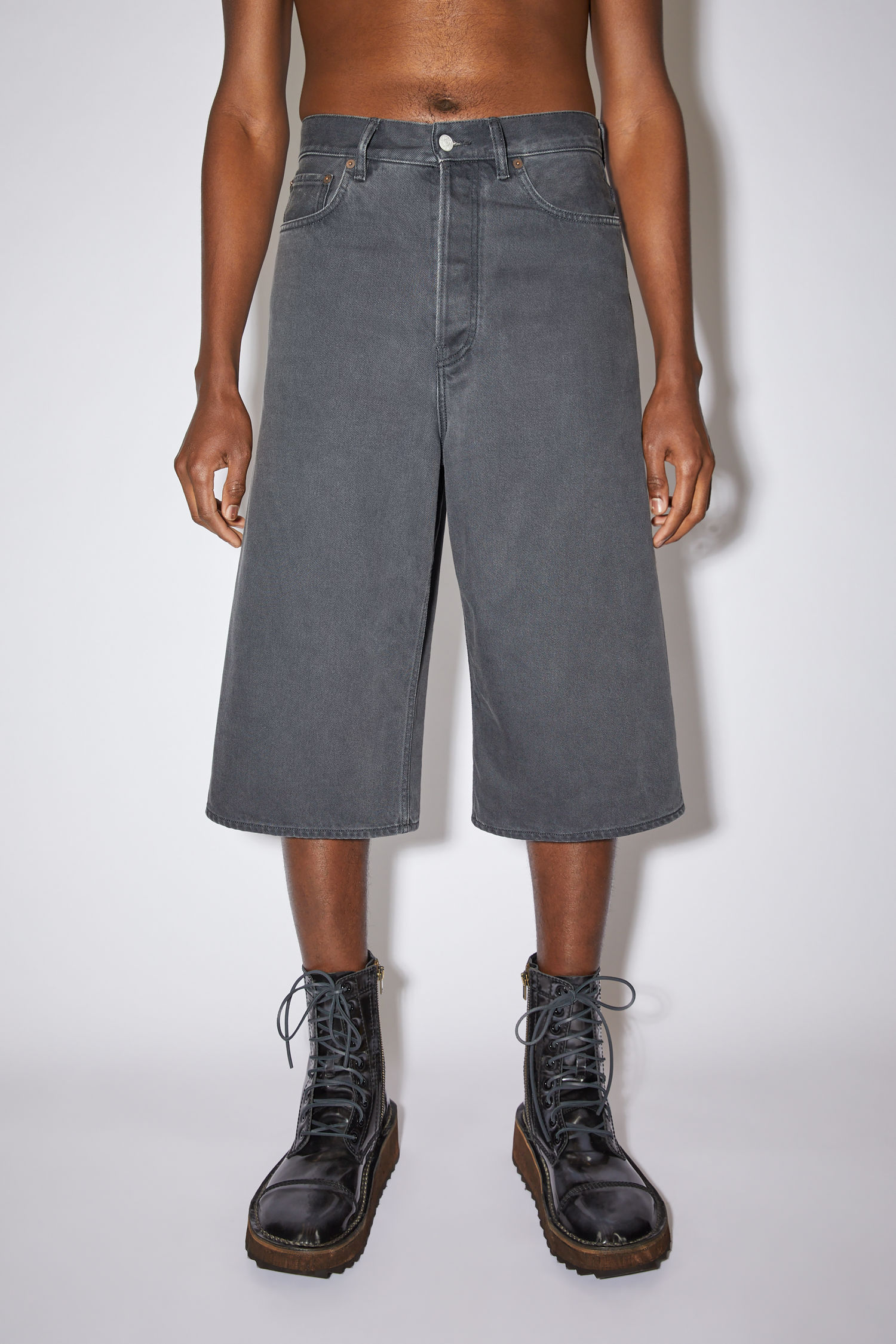Acne Studios - Cotton denim shorts 
