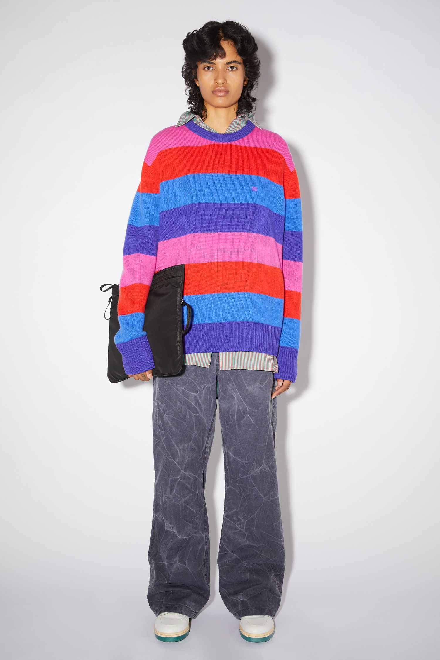 acne studios striped sweater