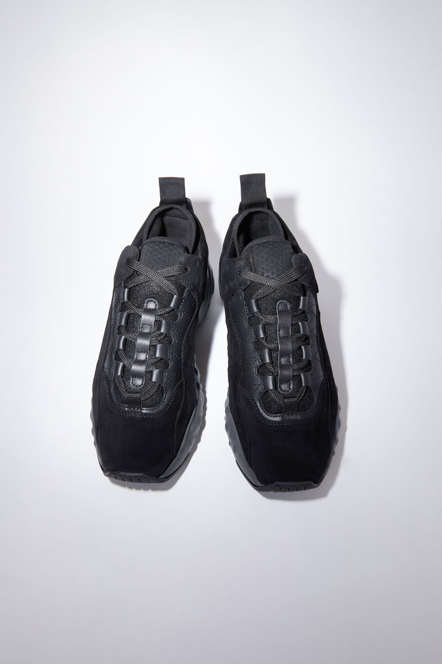 Acne Studios スエードスニーカー ブラック ブラック