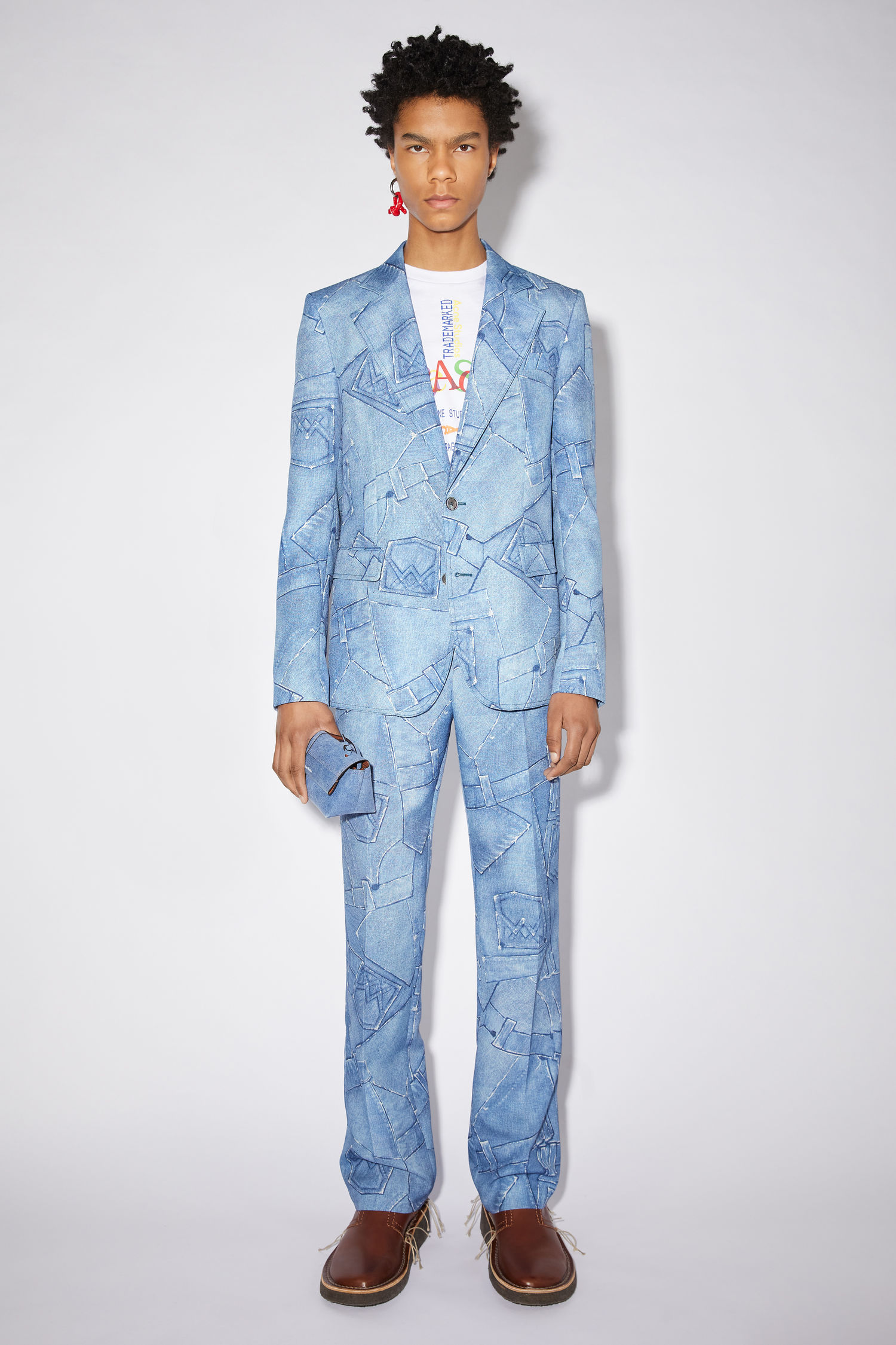 acne studios blue jacket