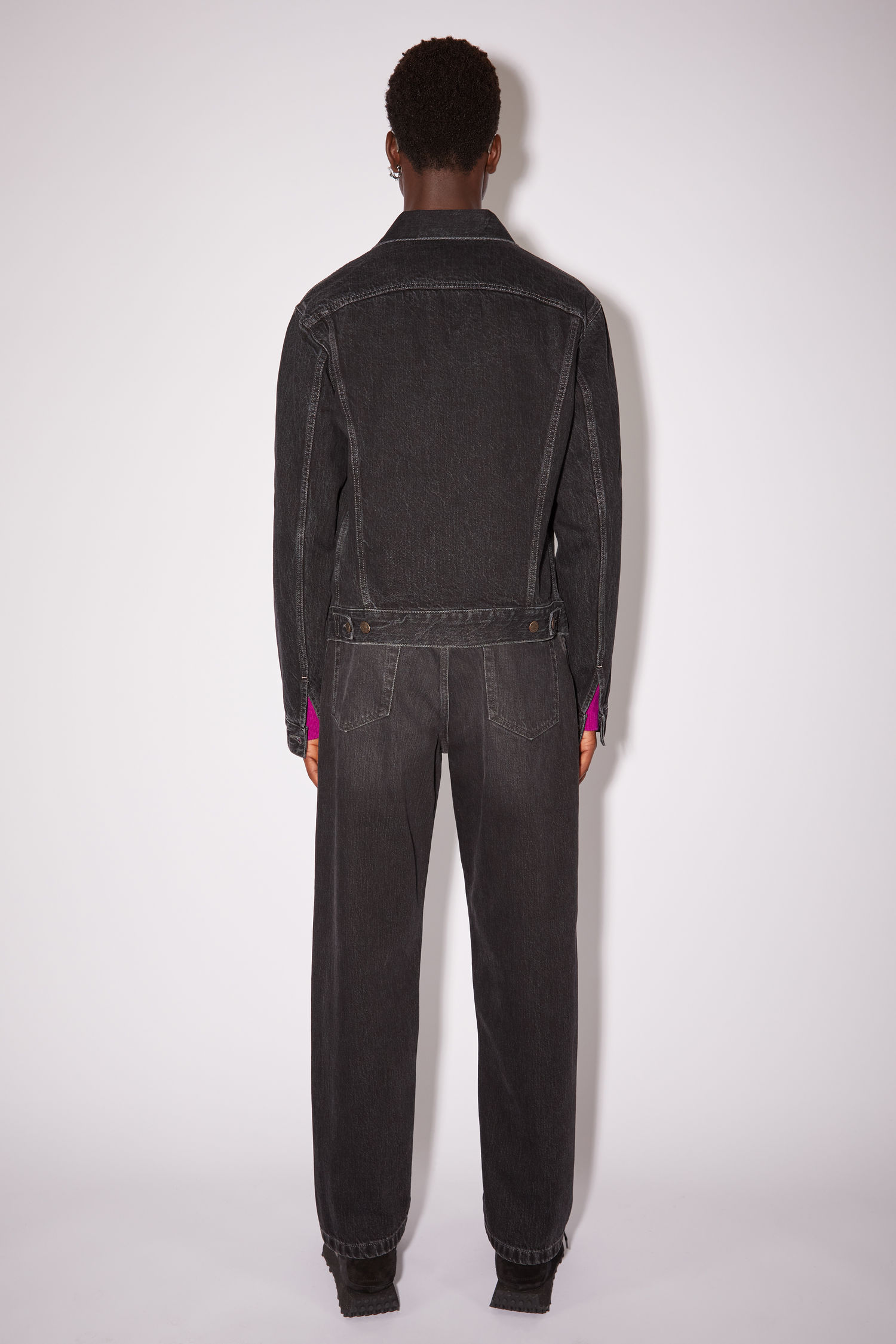 Acne Studios - Vintage denim jacket - Black