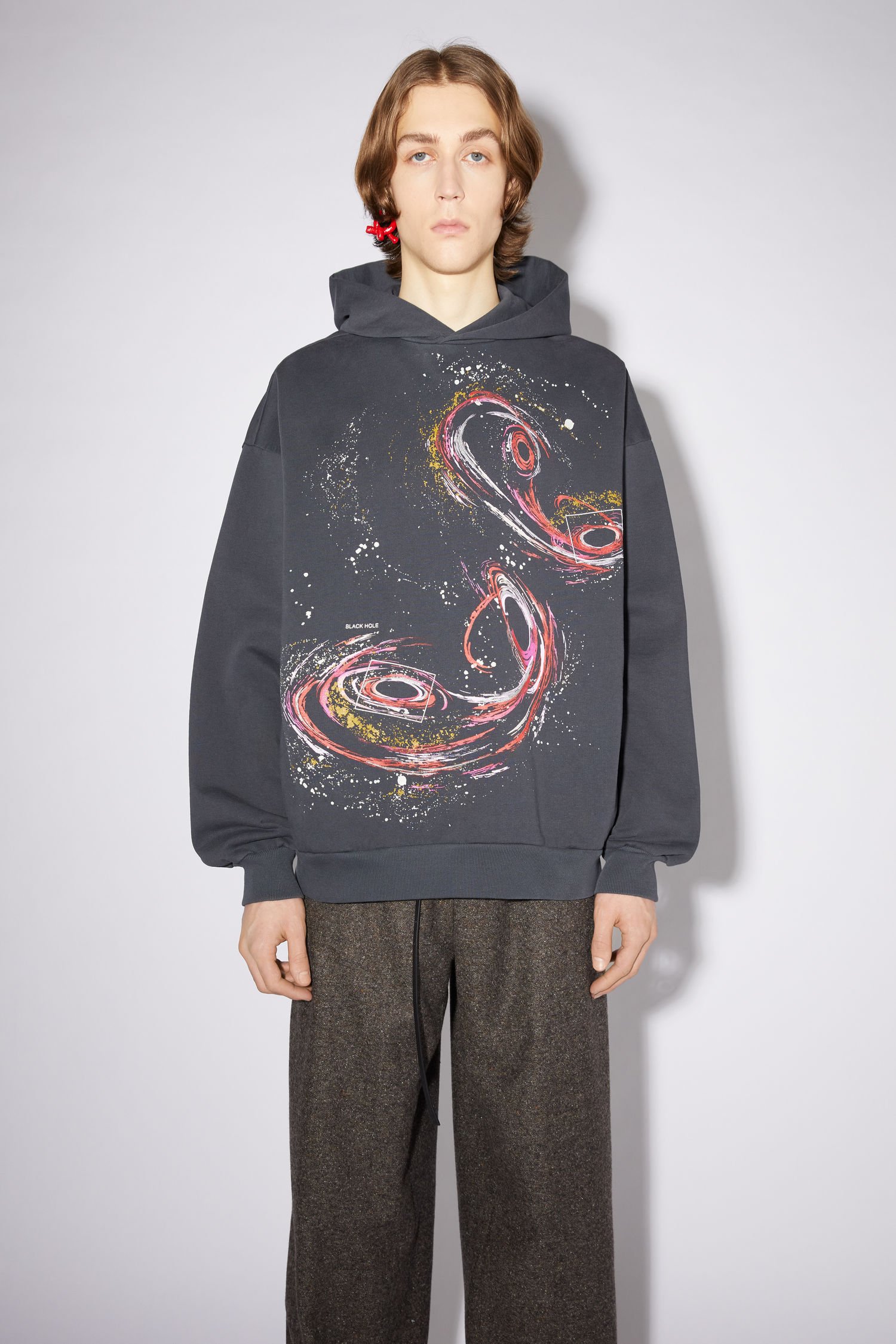 acne studios black sweatshirt