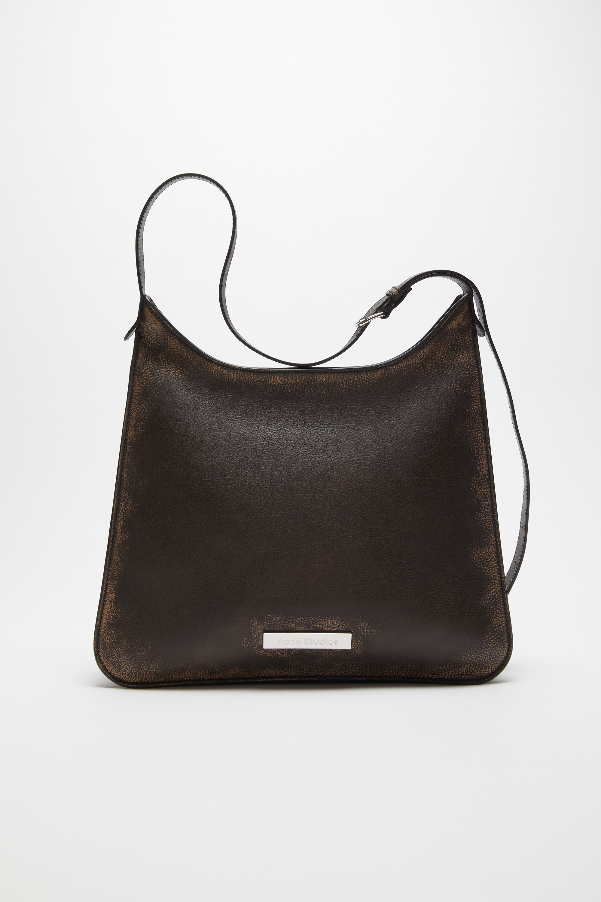 Acne Studios Vintage Brown Leather Shoulder Bag