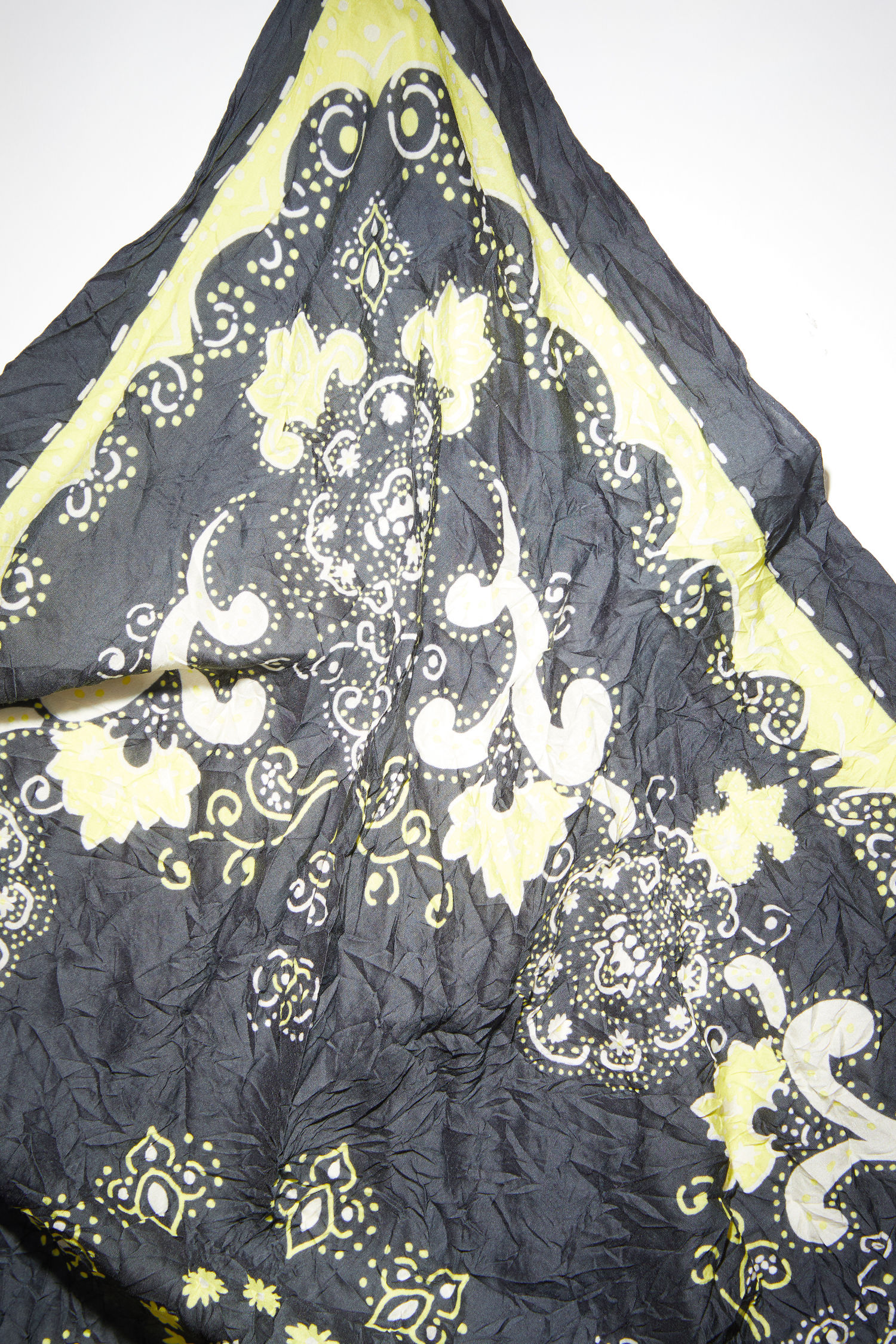 black paisley scarf