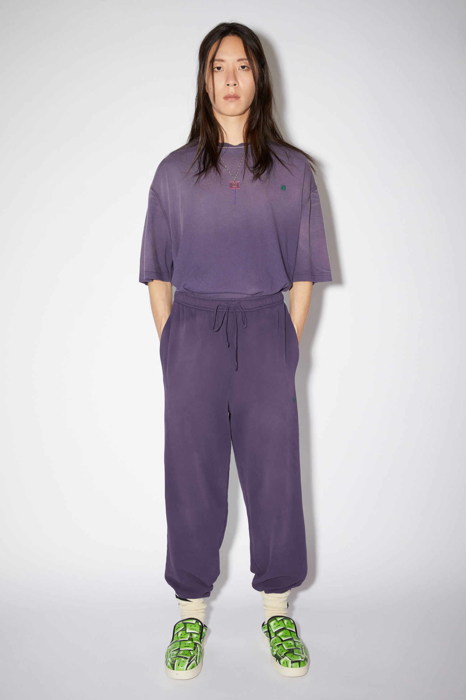 Acne Studios - Cotton sweatpants - Purple