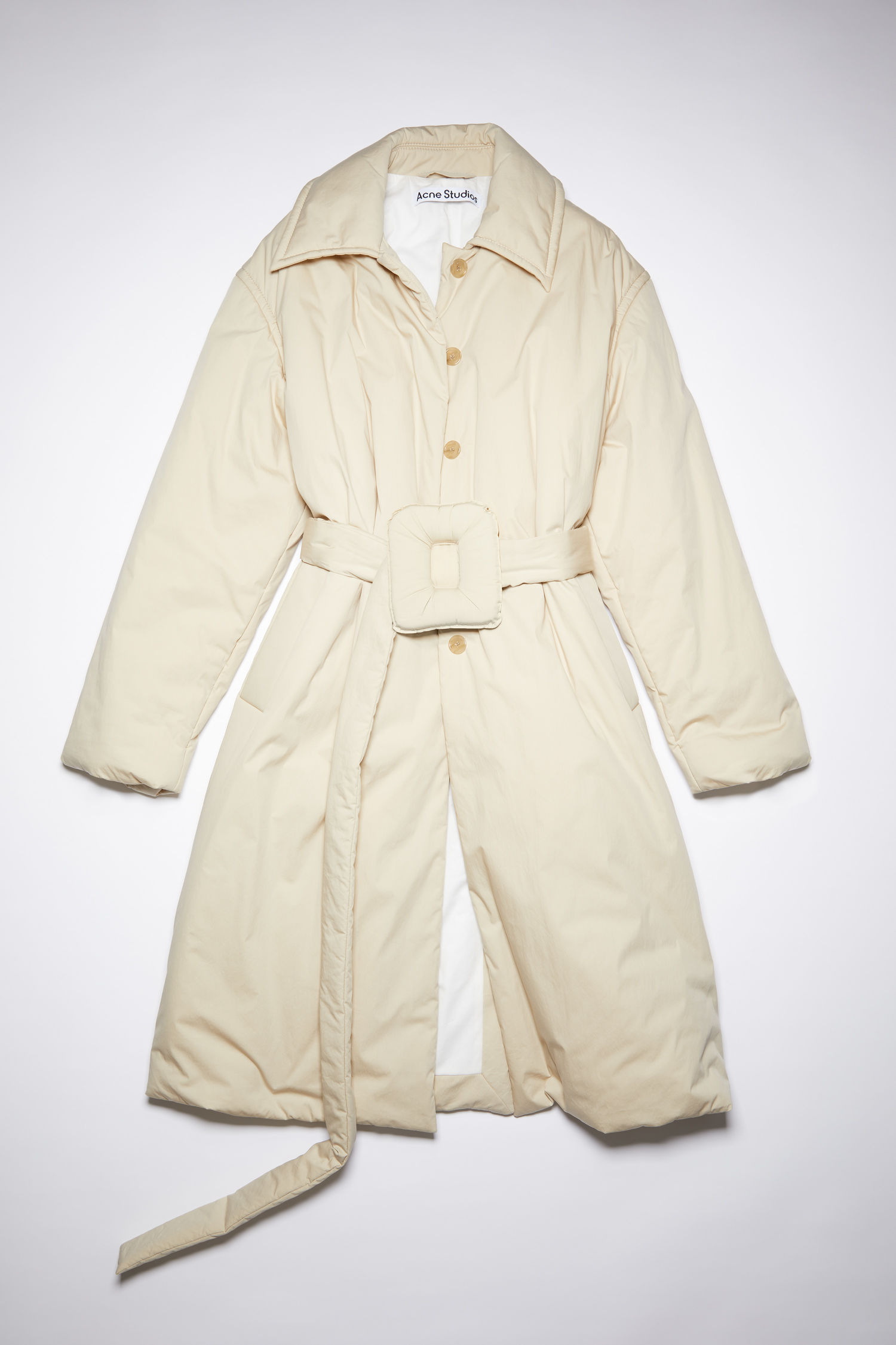acne studios belted coat
