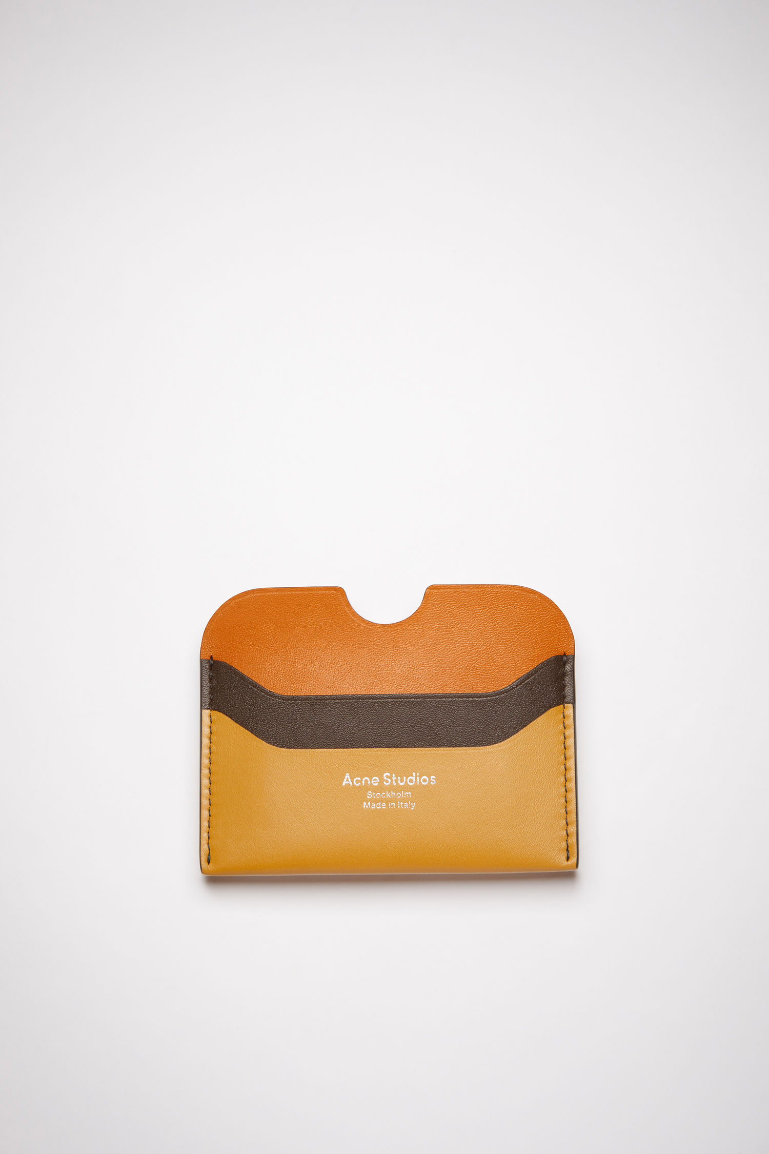 Acne Studios - Leather card case - Warm 