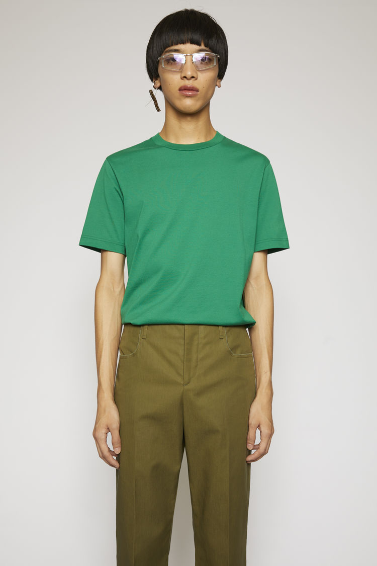 slim fit t-shirt moss green