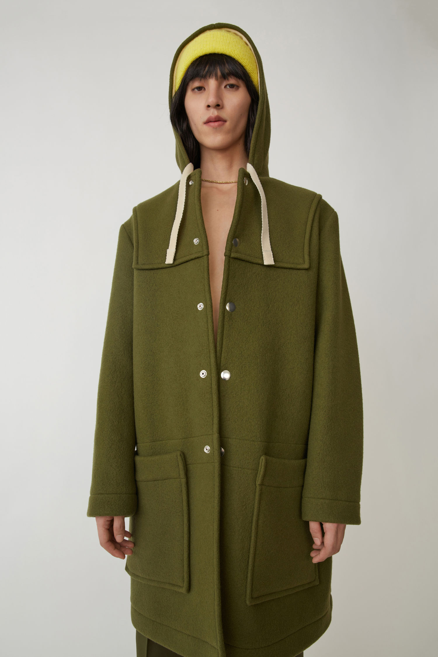 ジャケット・アウター & FUN DUFFLE COAT stodja acne jieda Acne Studios Duffle Coat Hunter Green