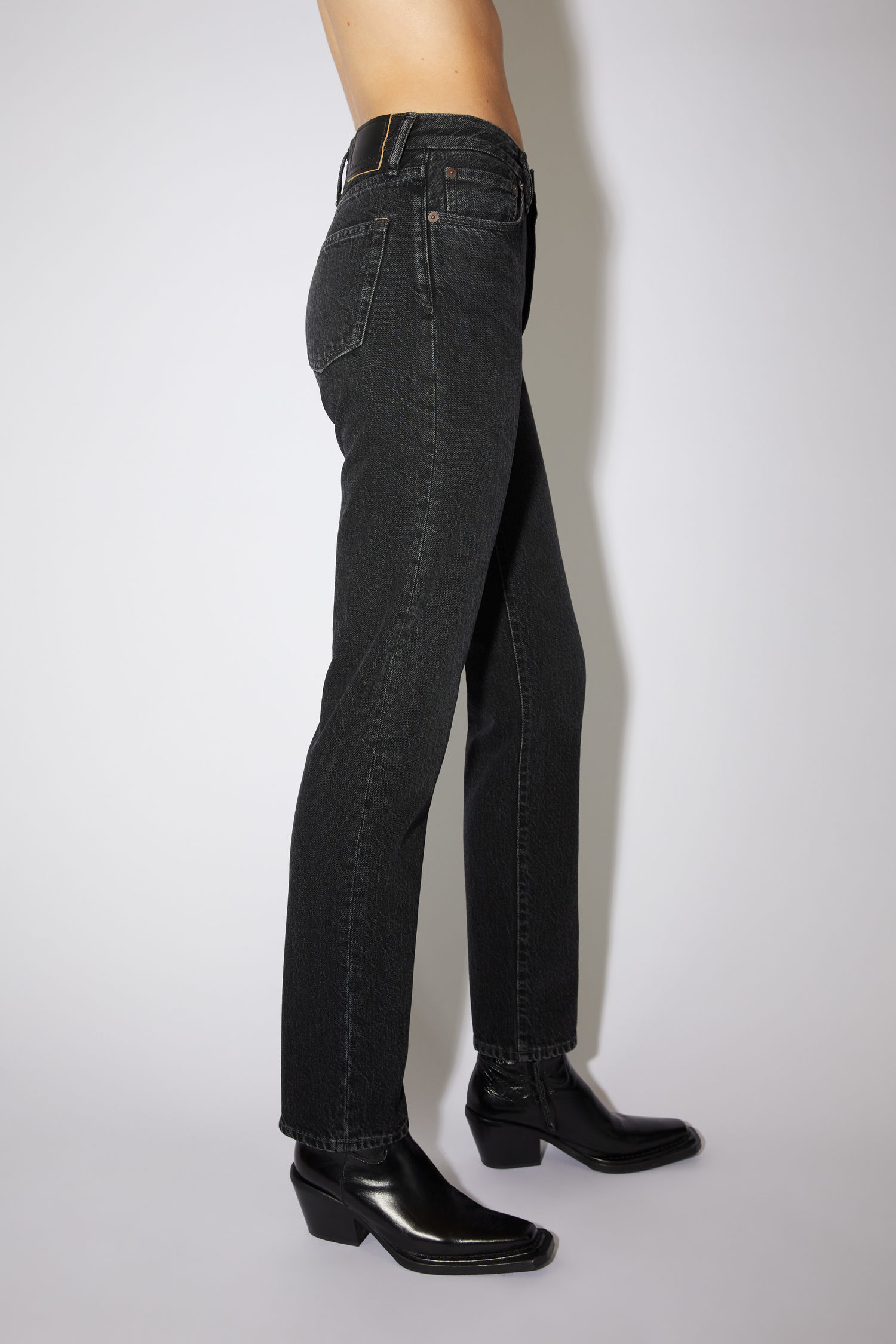 Acne Studios - Straight fit jeans - Black