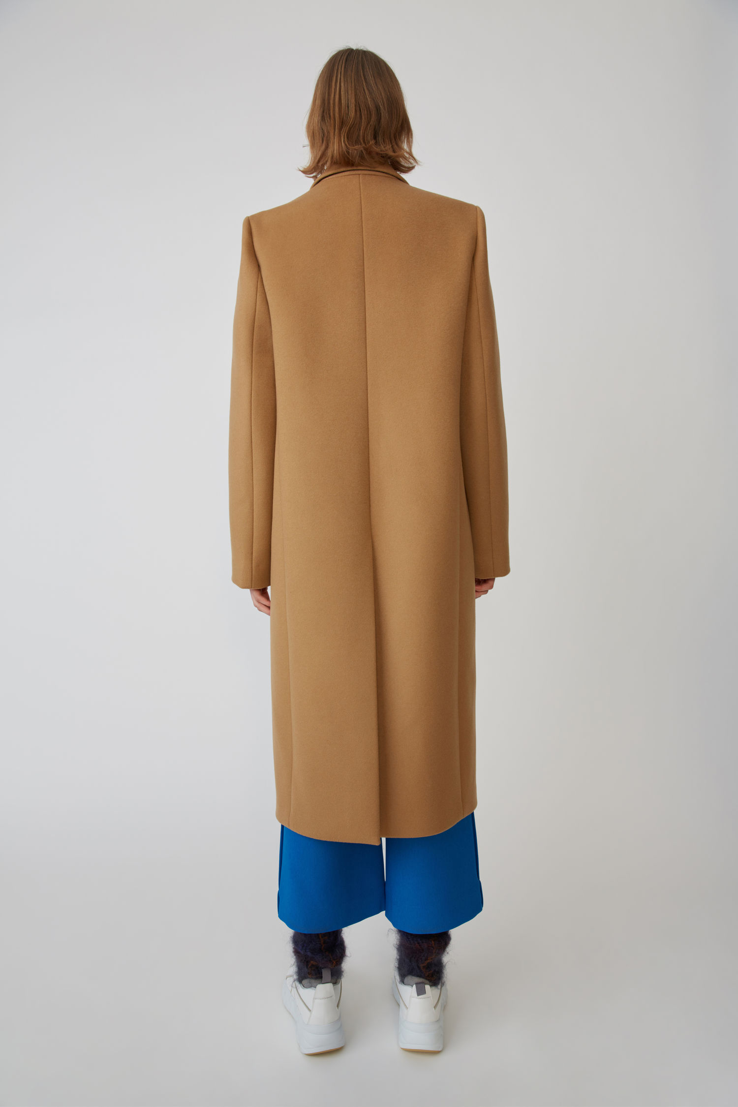 Acne Studios Single Breasted Jacket Camel Brown