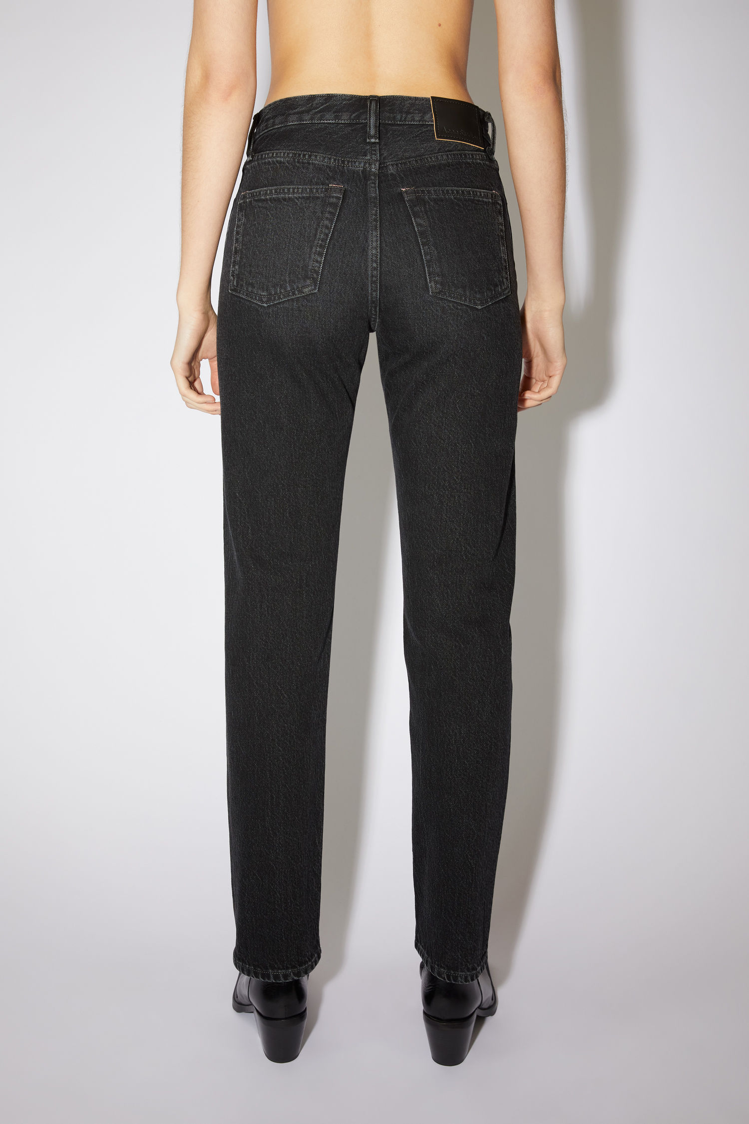 Acne Studios - Straight fit jeans - Black