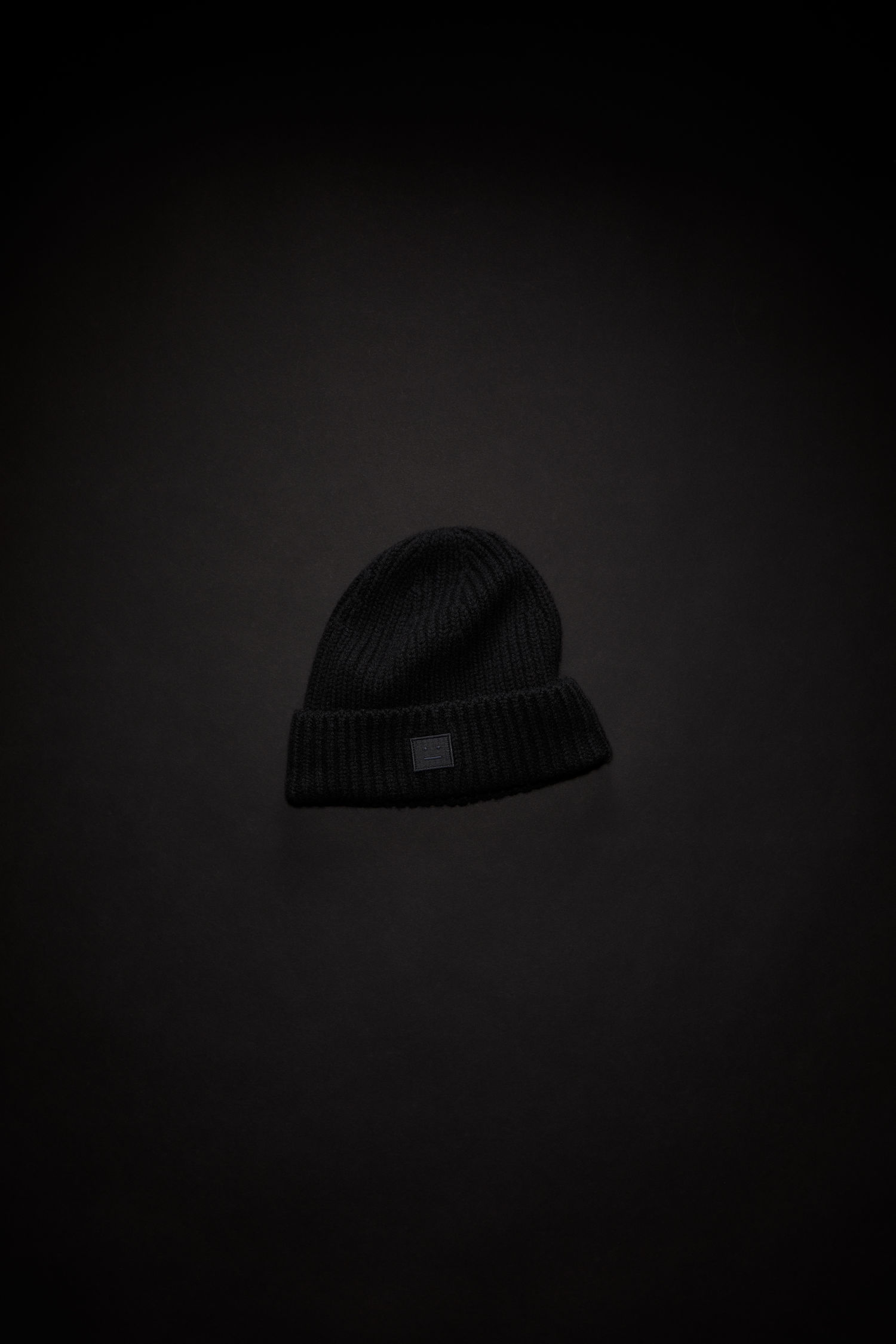 Acne Studios - Ribbed knit beanie hat 