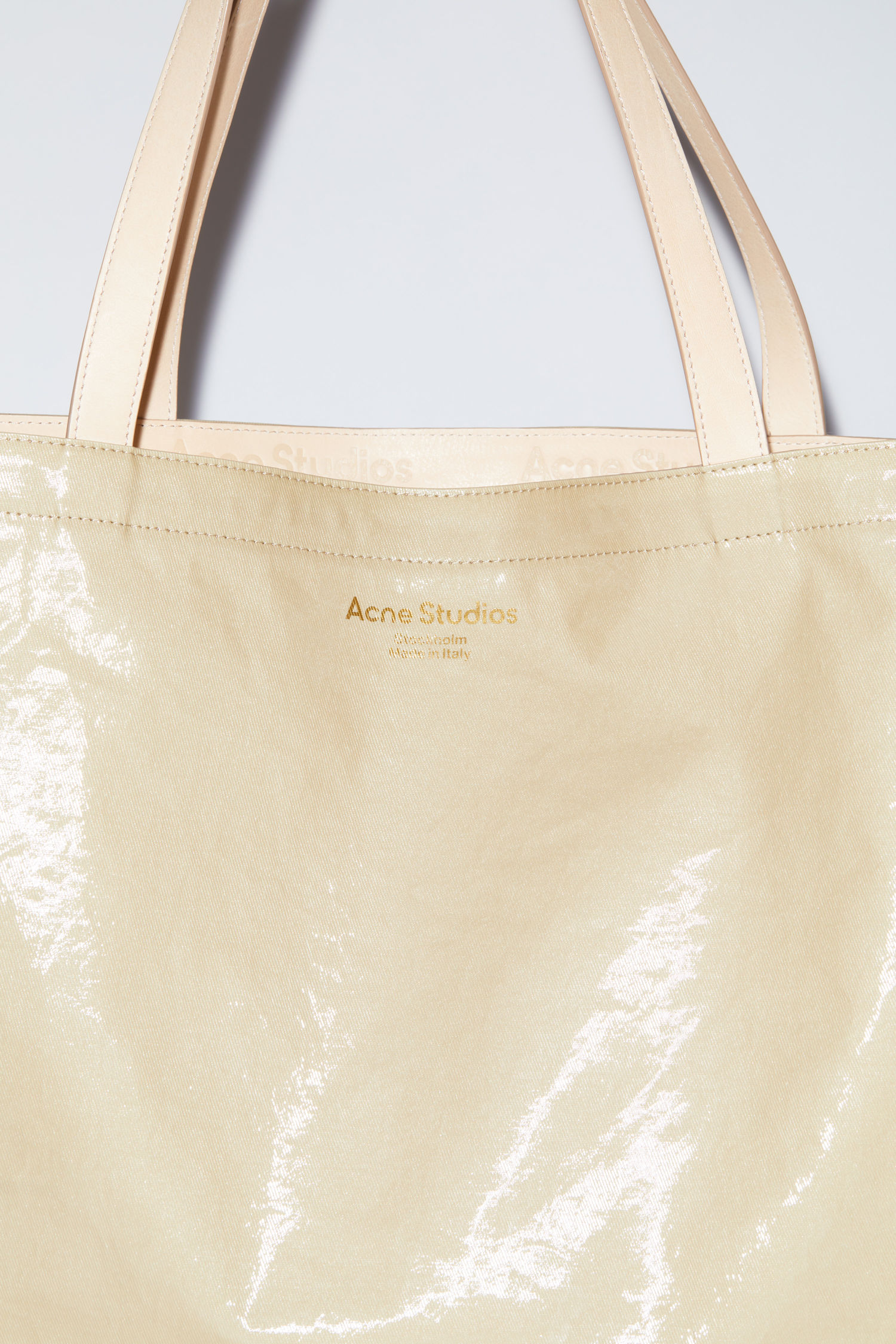 Acne Studios トートバック 新品 ベージュ アクネ-