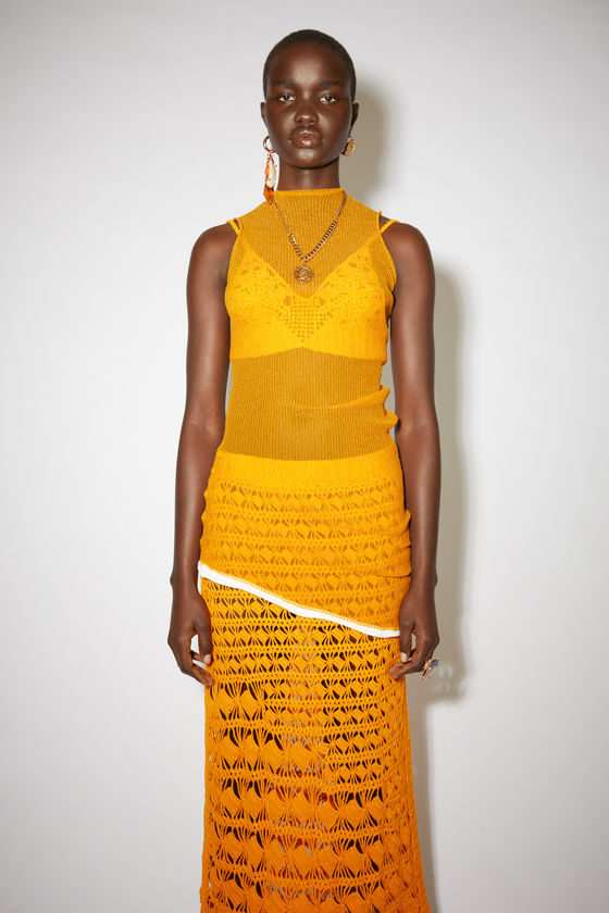 FN-WN-KNIT000358, Apricot orange