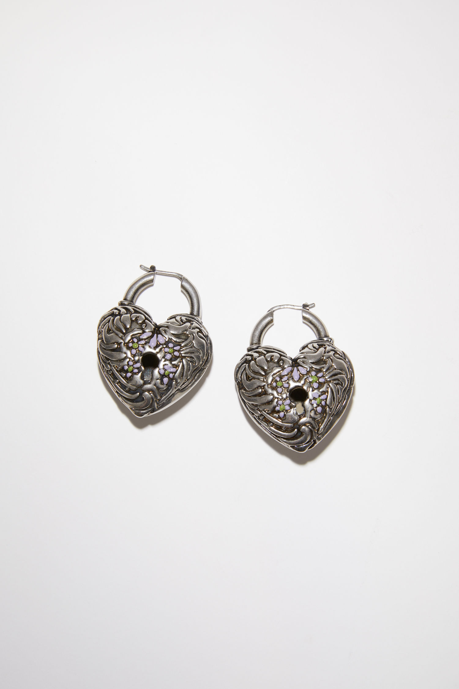 acnestudios.com | Heart earrings