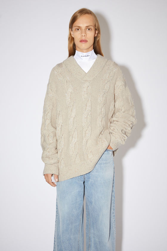 FN-MN-KNIT000246, Beige melange