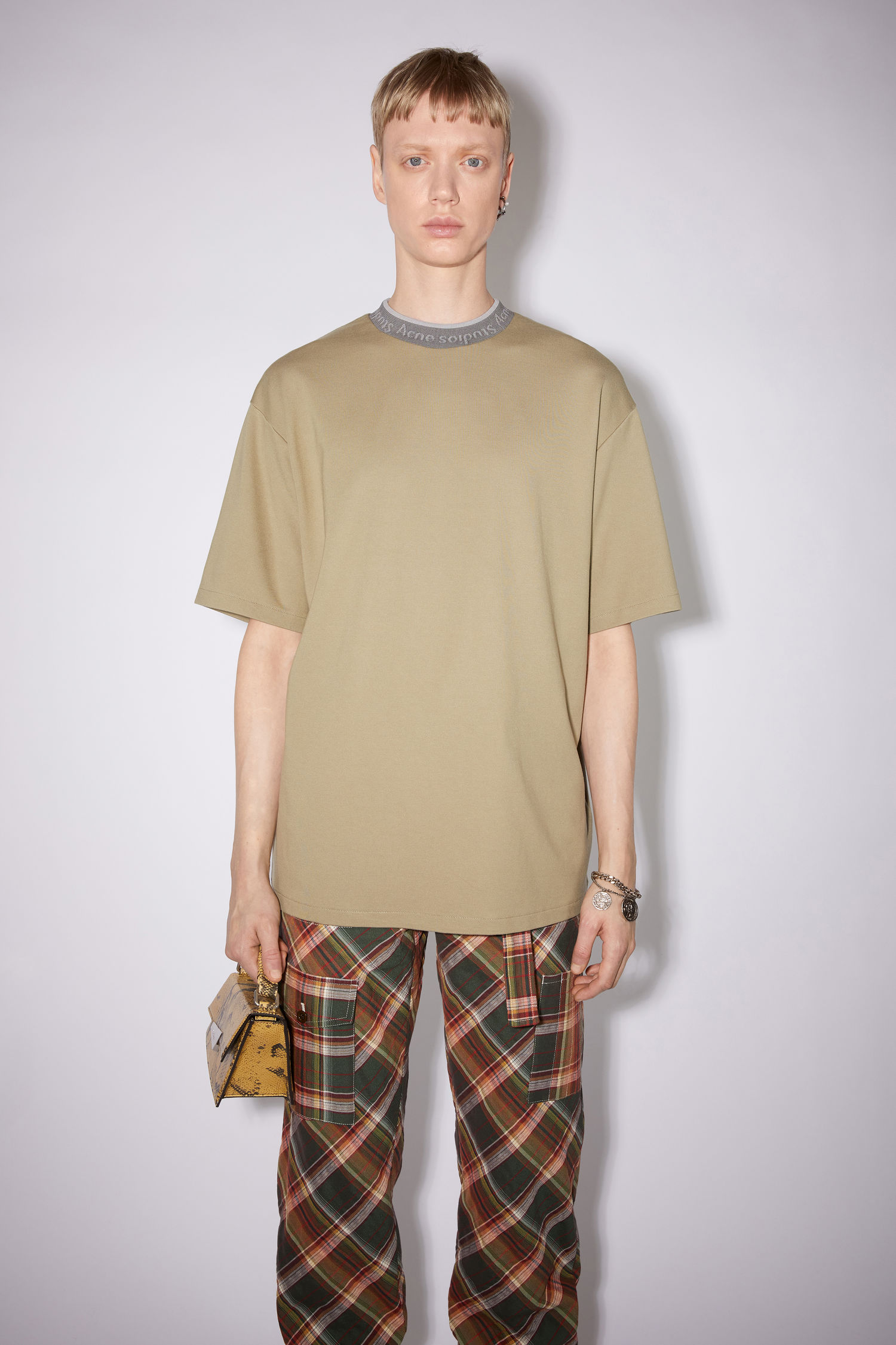 Acne Studios - Logo collar t-shirt 