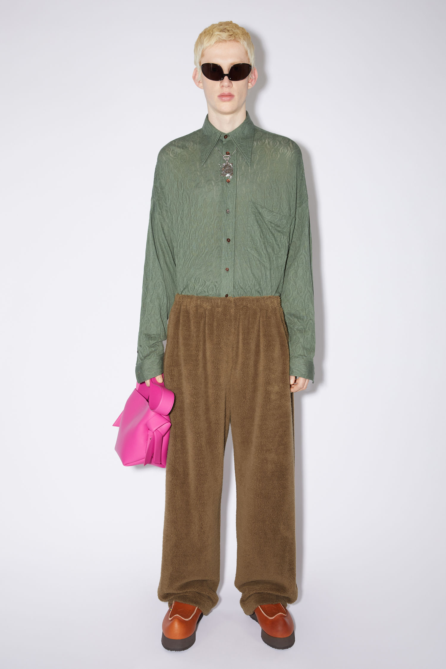 teddyfleece with man