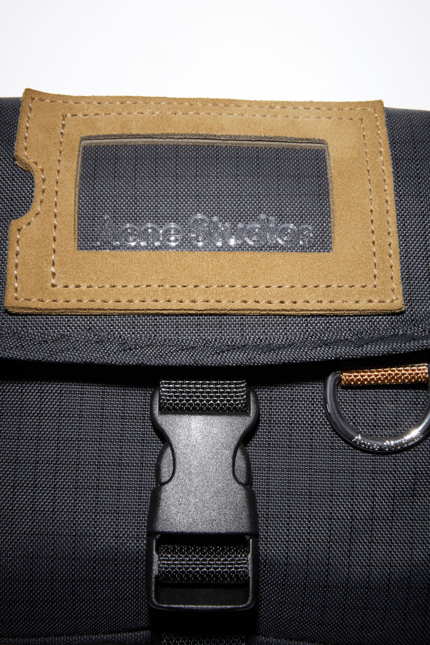 Acne Studios MINI NYLON MESSENGER BAG Black