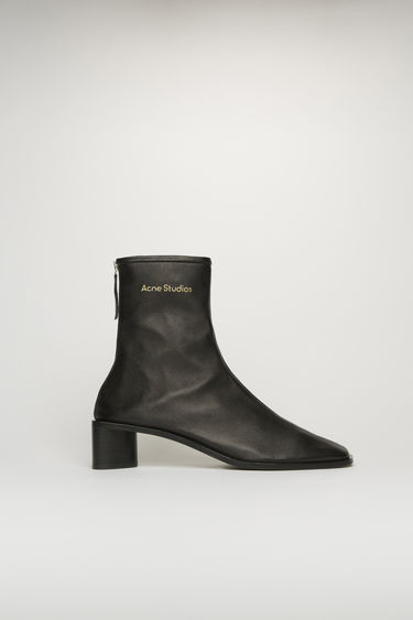 acne branded ankle boots