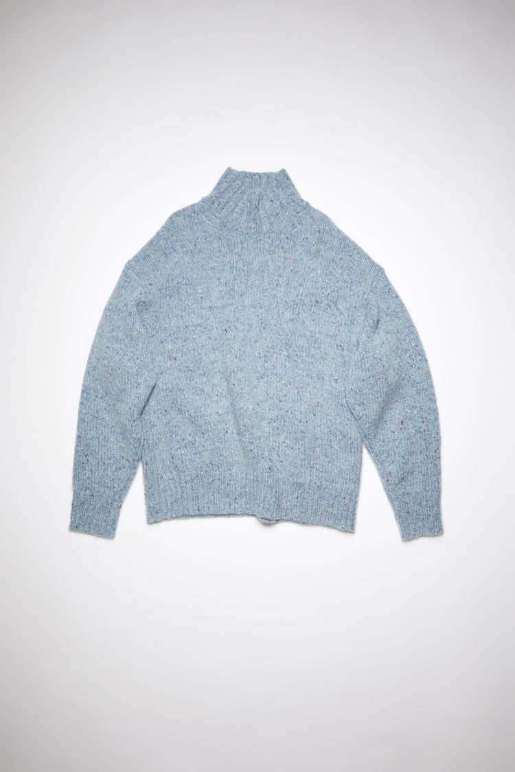Relaxed Turtleneck In Blue