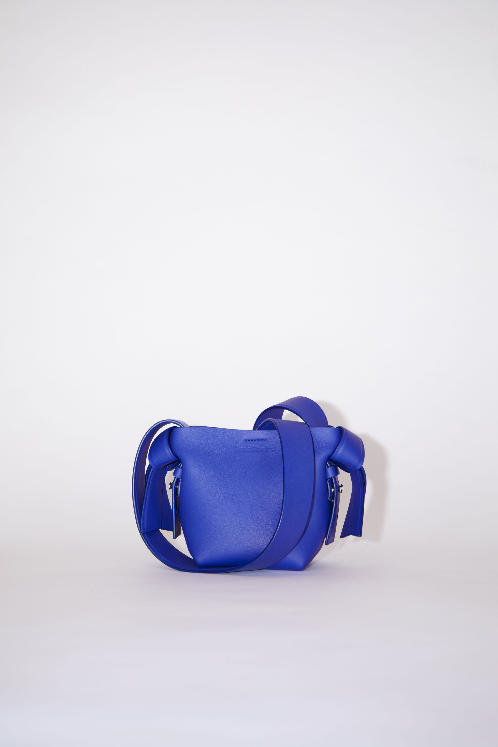 Acne Studios Musubi Micro Tote In Blue
