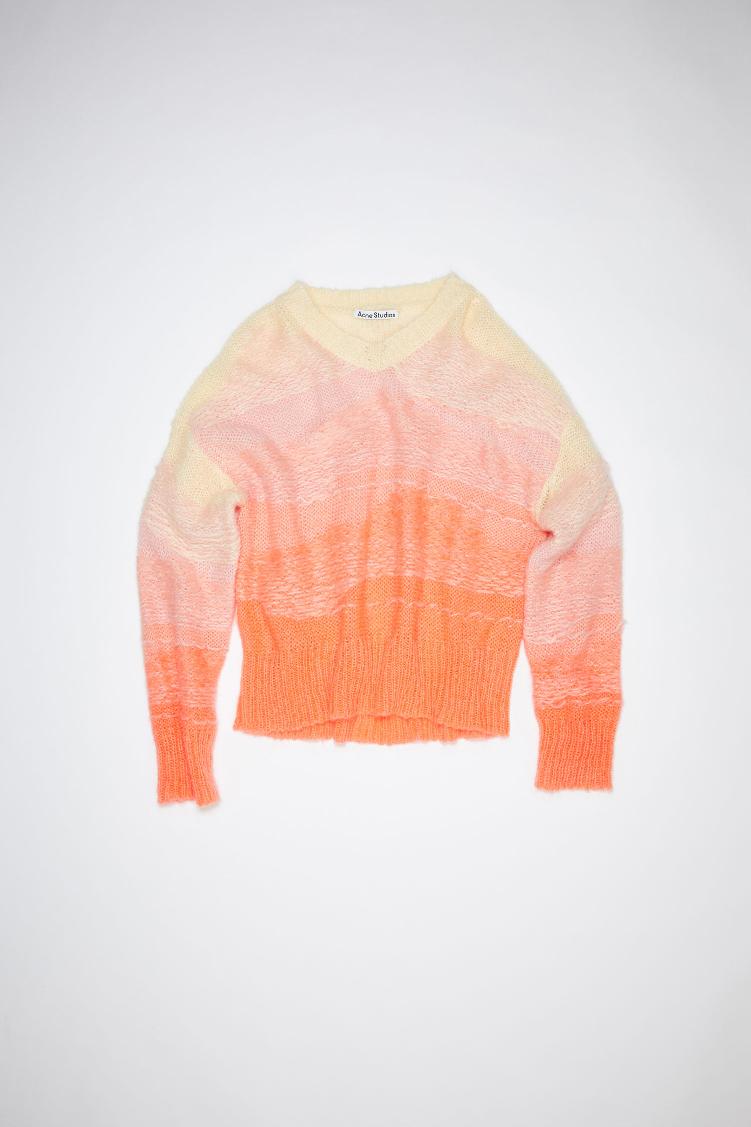 acne studios gradient sweatshirt
