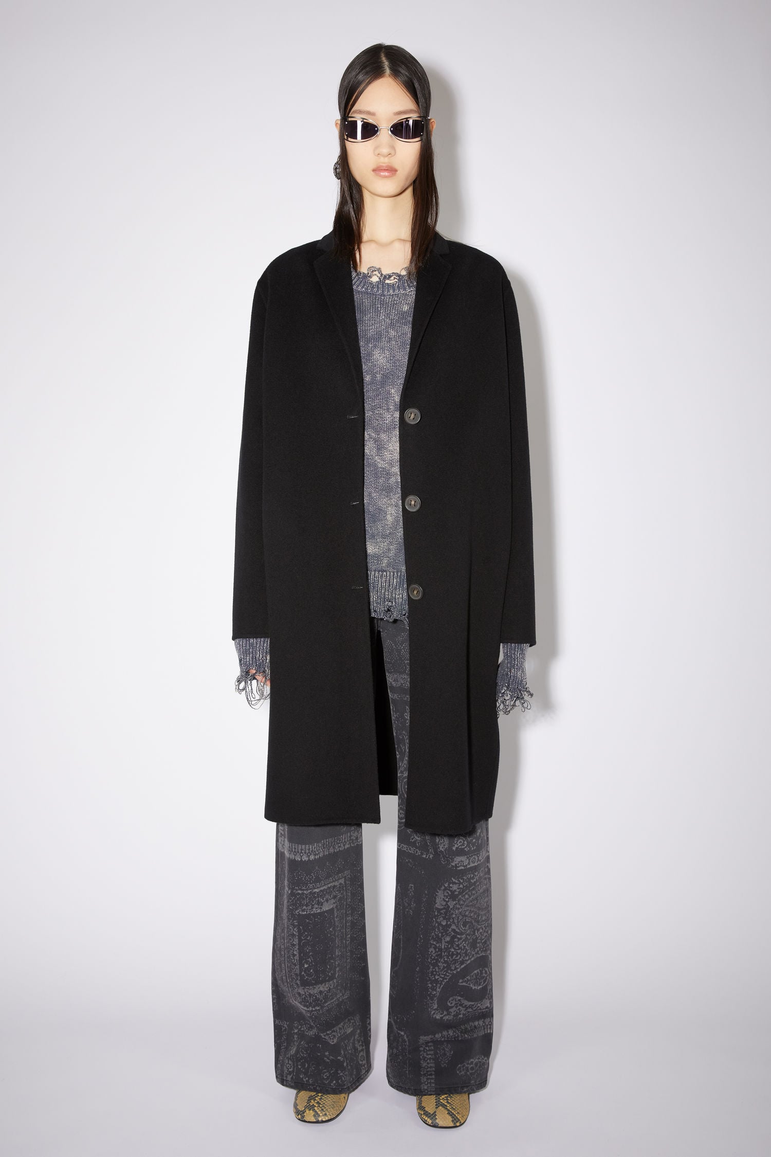 Acne Studios - Single-breasted coat - Black
