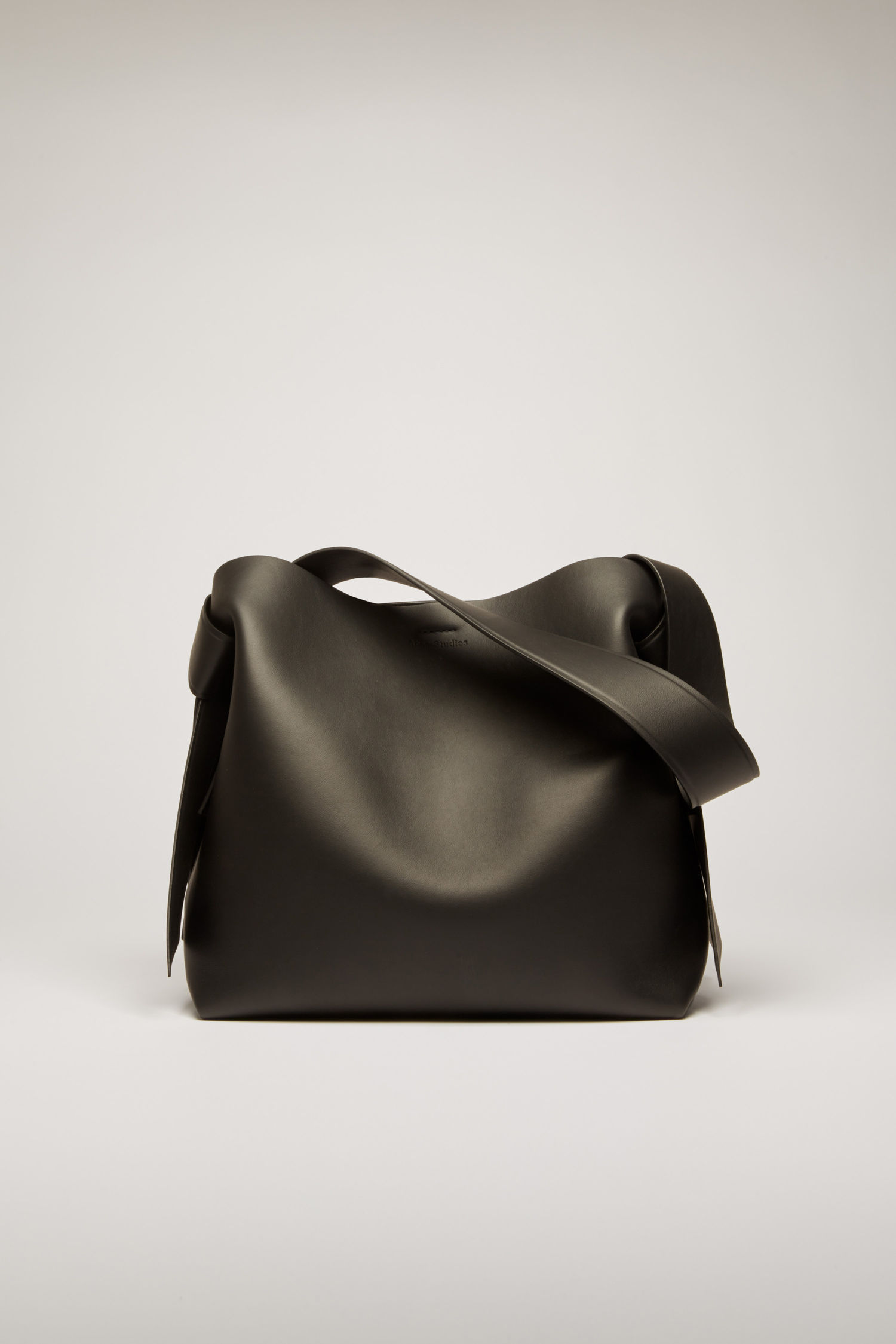 Acne Studios - Medium leather handbag Black