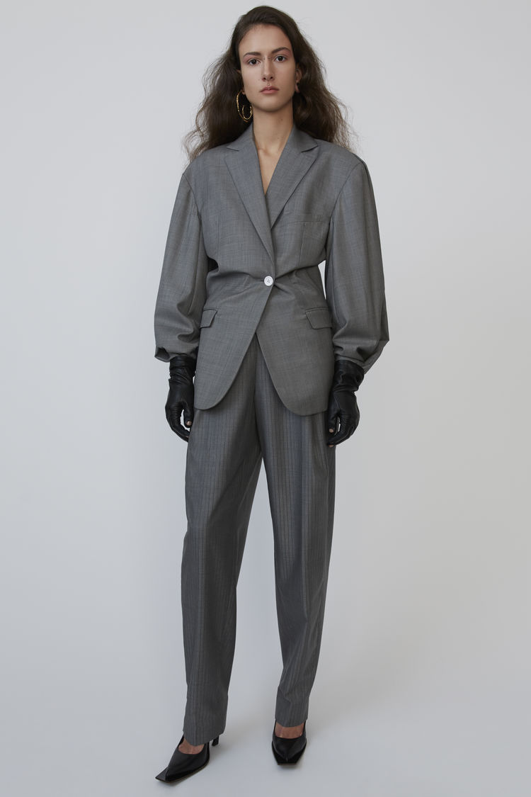 Acne Studios Voluminous Suit Jacket Grey