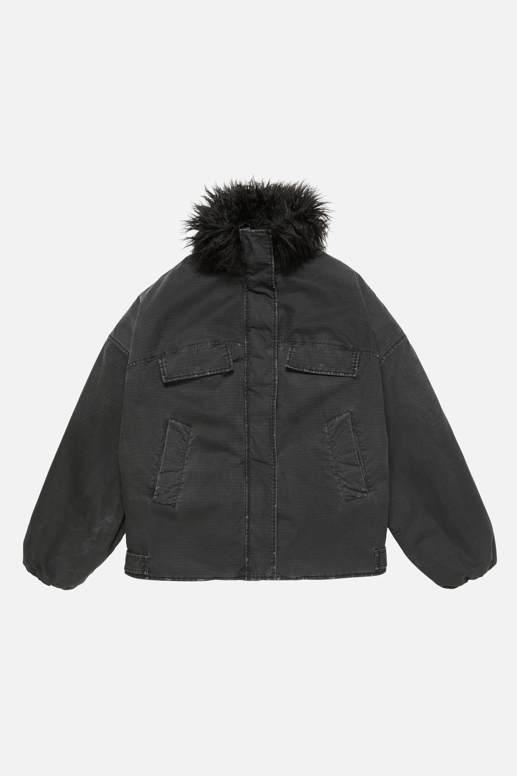 Coated Jacket - Black