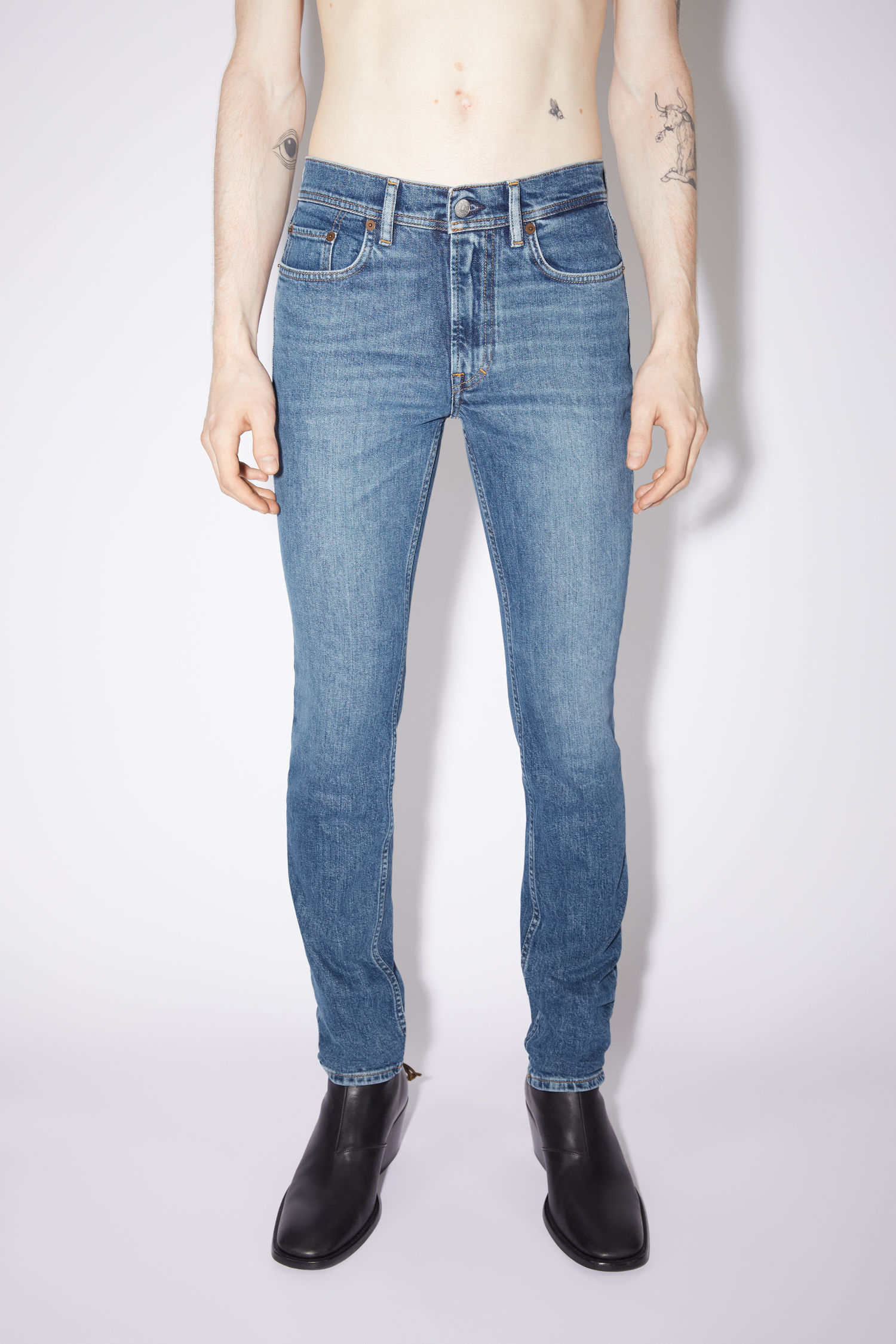 Acne Studios - Skinny fit jeans - Mid Blue