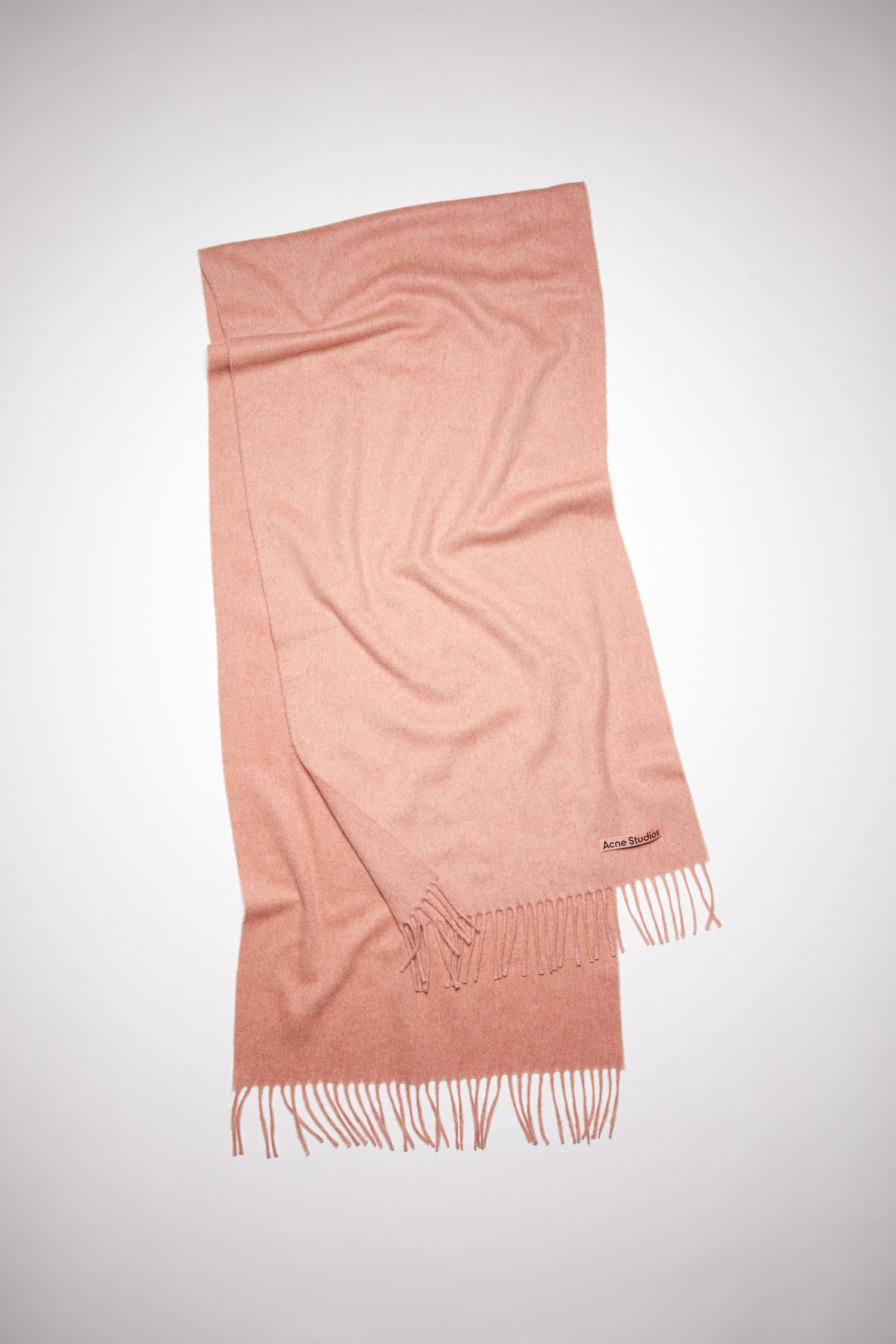 acne studios rose melange scarf