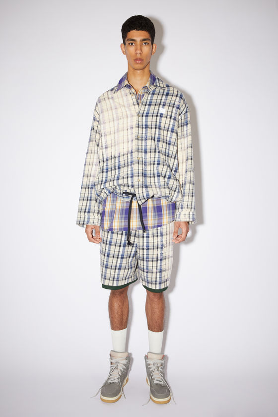 FA-UX-SHIR000019, Oat beige/blue