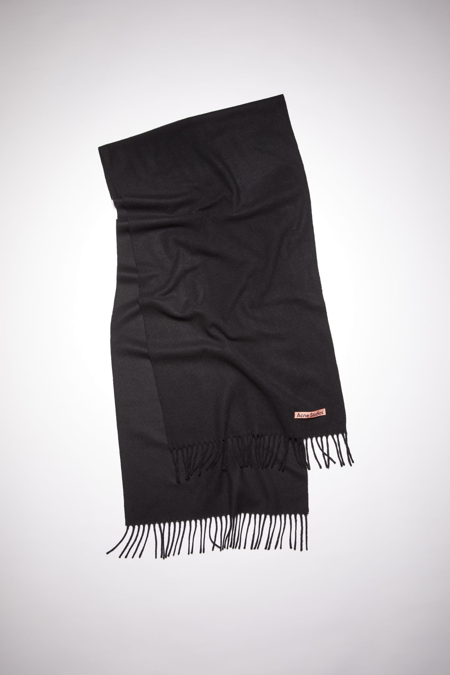 acne studios scarf black