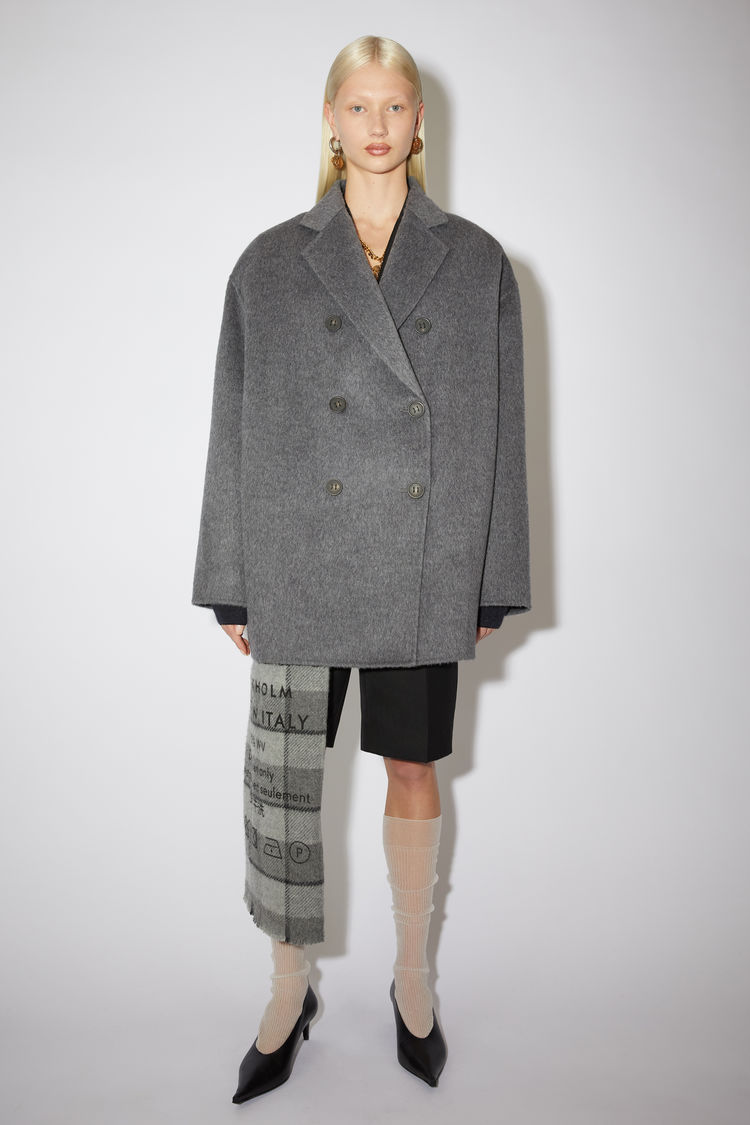 acne studios grey coat