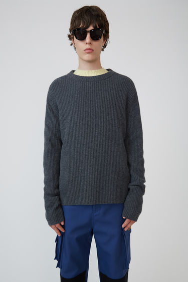 Ready-to-wear FN-MN-KNIT000117 Dark grey melange 375x